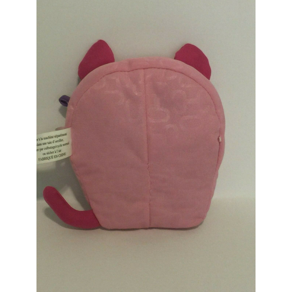 Inkoos Mouse Mini Stuffed Animal Plush Pink 6” Draw Redo EUC - Picture 2 of 3